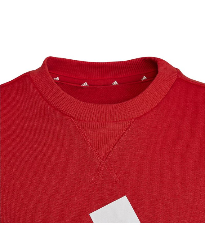 Sudadera básica adidas Essentials Niño Red