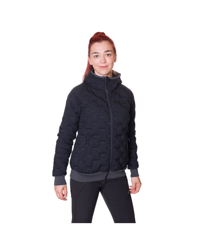 Veste avec capuchon noir Trangoworld Alinda Femme