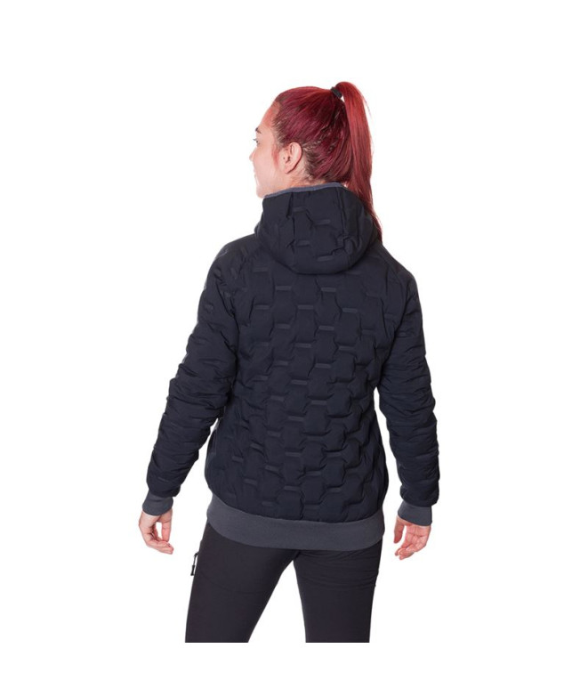 Veste avec capuchon noir Trangoworld Alinda Femme