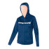 Chaqueta con Capucha azul de montaña Trangoworld Liena Mujer