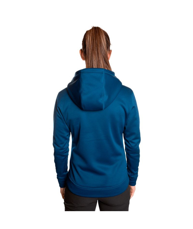 Chaqueta con Capucha azul de montaña...