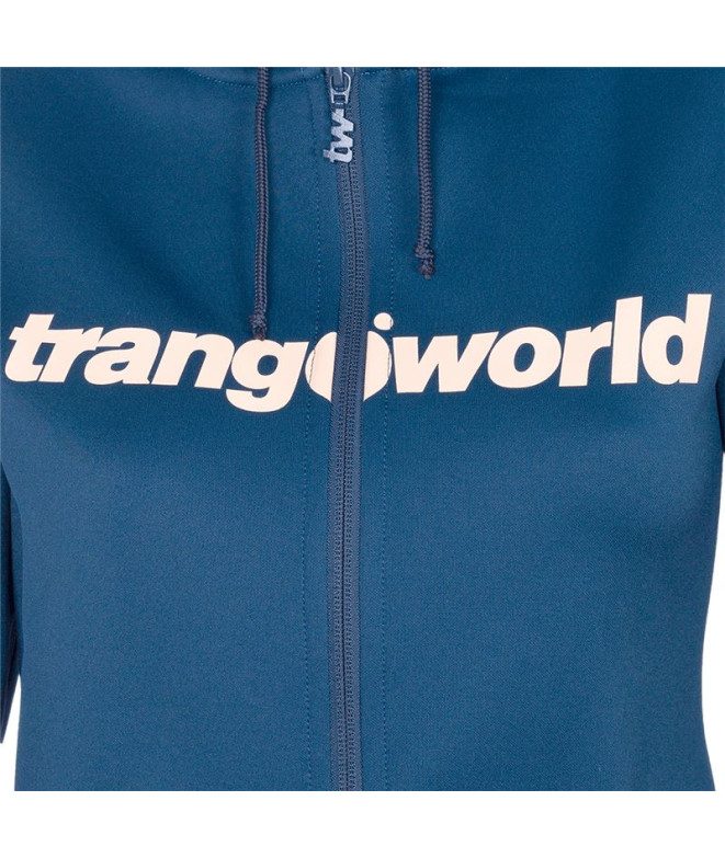 Blue Hooded Mountain Jacket Trangoworld Liena...