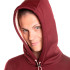 Sudadera con Capucha roja de montaña Trangoworld Poppi Mujer