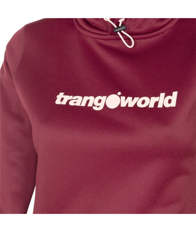 Sudadera con Capucha roja de montaña...