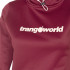 Sudadera con Capucha roja de montaña Trangoworld Poppi Mujer