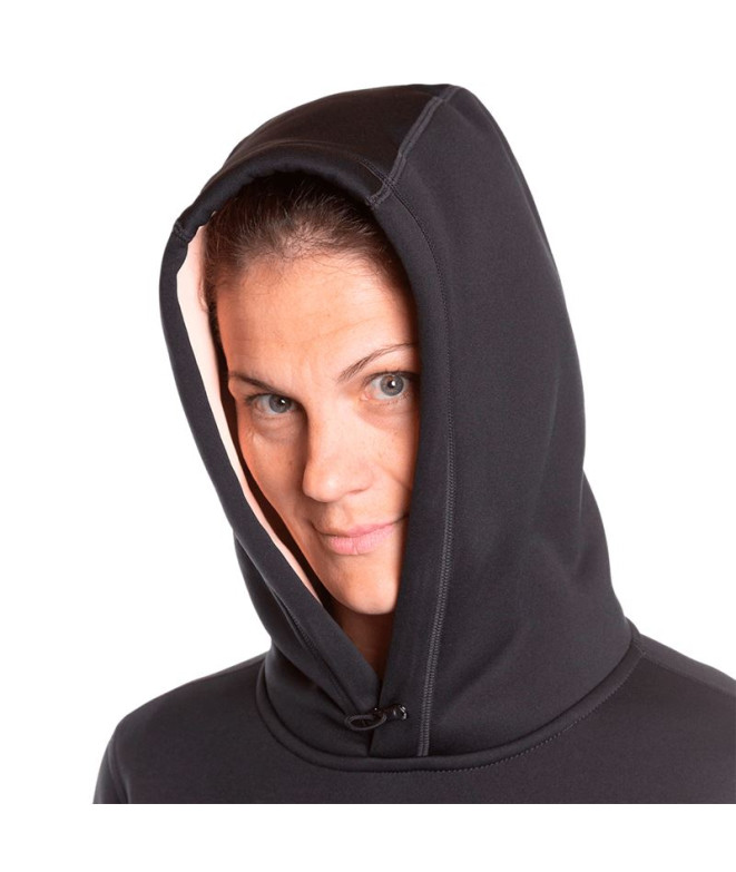 Sweat montagne Trangoworld avec capuchon rose...