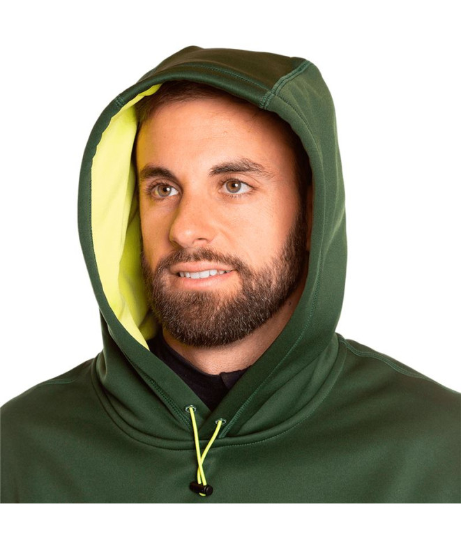 Sudadera con Capucha verde de montaña...