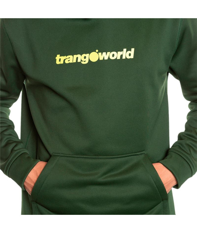 Sudadera con Capucha verde de montaña...