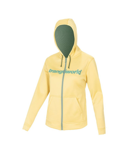Transworld Liena Women's Yellow Hooded Mountain Jacket Liena