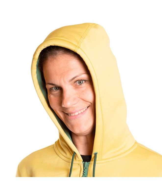 Transworld Liena Women's Yellow Hooded Mountain...