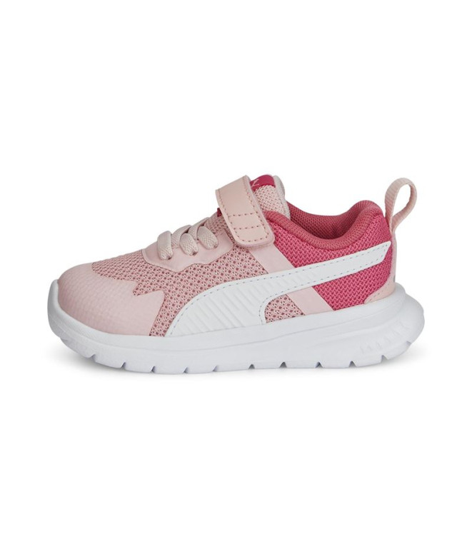 Chaussures rose Puma Evolve Run Mesh Baby