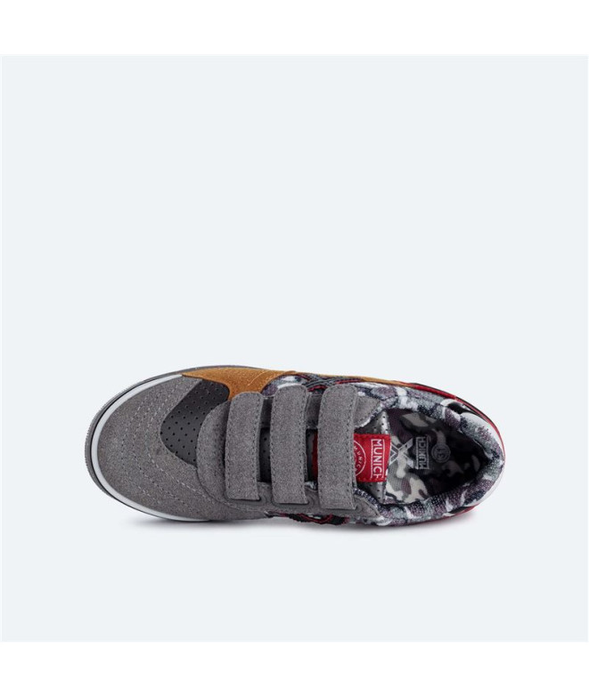 Zapatillas de fútbol sala grises Munich G3...