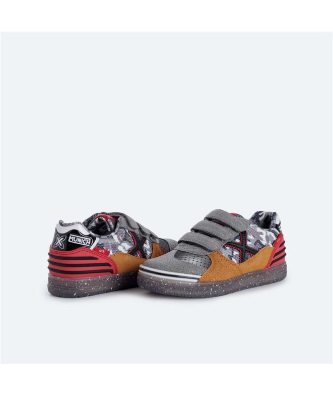 Zapatillas de fútbol sala grises Munich G3...