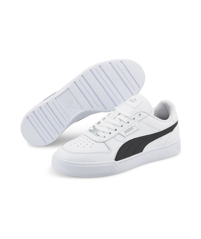 Zapatillas Blancas Zapatos Puma Basket XXI Para Niño Blancos