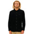 Camisa preta Rip Curl State Cord Man