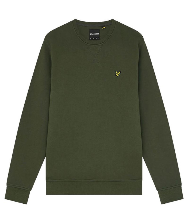 Camisola básica Lyle & Scott para homem Verde