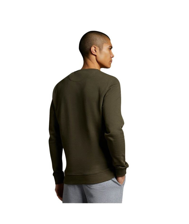 Camisola básica Lyle & Scott para homem Verde