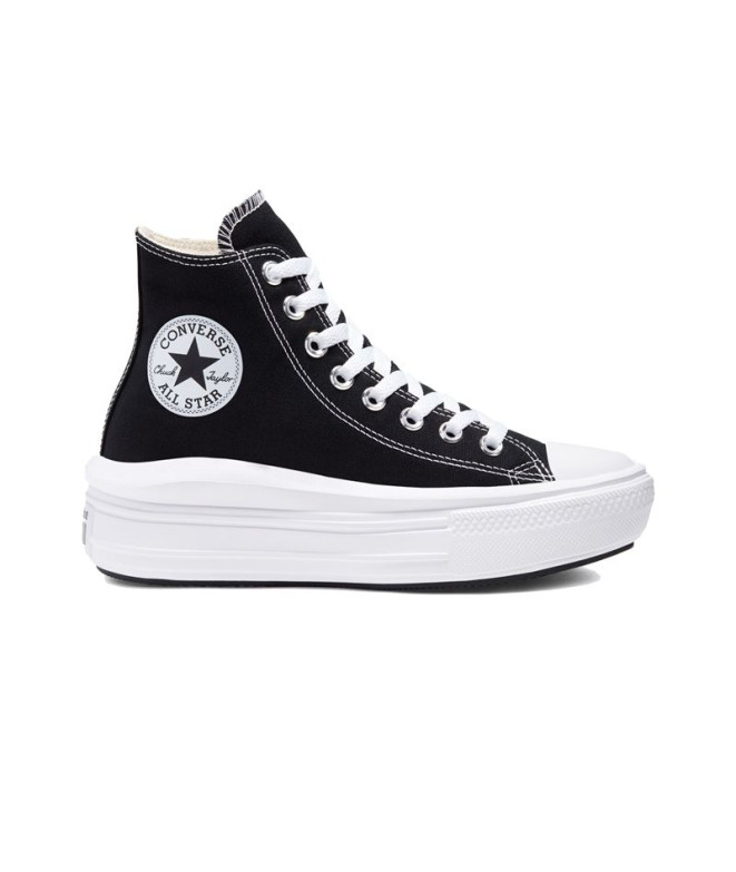 Chaussures black Converse Chuck Taylor All Star Move Platform Women's