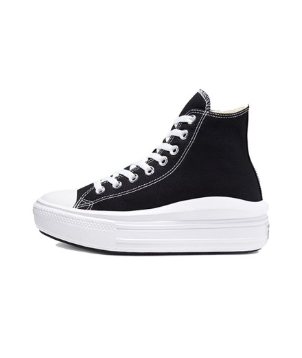 Chaussures noires Converse Chuck Taylor All Star Move... 2