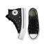 Zapatillas negras Converse Chuck Taylor All Star EVA Lift Leather Niña