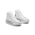 Zapatillas blancas Converse Chuck Taylor All Star EVA Lift Leather Niña