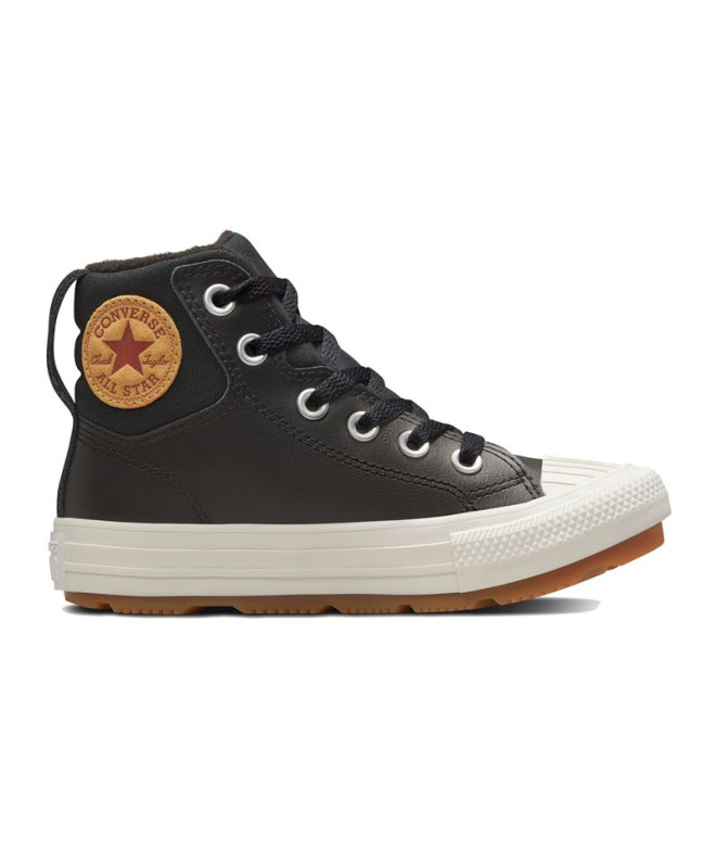 Black trainers Converse Chuck Taylor All Star Berkshire Leather Kids