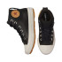Chaussures noires Converse Chuck Taylor All Star Berkshire Leather Fille