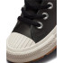 Chaussures noires Converse Chuck Taylor All Star Berkshire Leather Fille