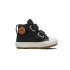 Chaussures noires Converse Chuck Taylor All Star Berkshire 2V Leather Bébé
