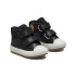 Chaussures noires Converse Chuck Taylor All Star Berkshire 2V Leather Bébé