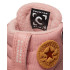 Chaussures roses Converse Chuck Taylor All Star Berkshire 2V Leather Bébé