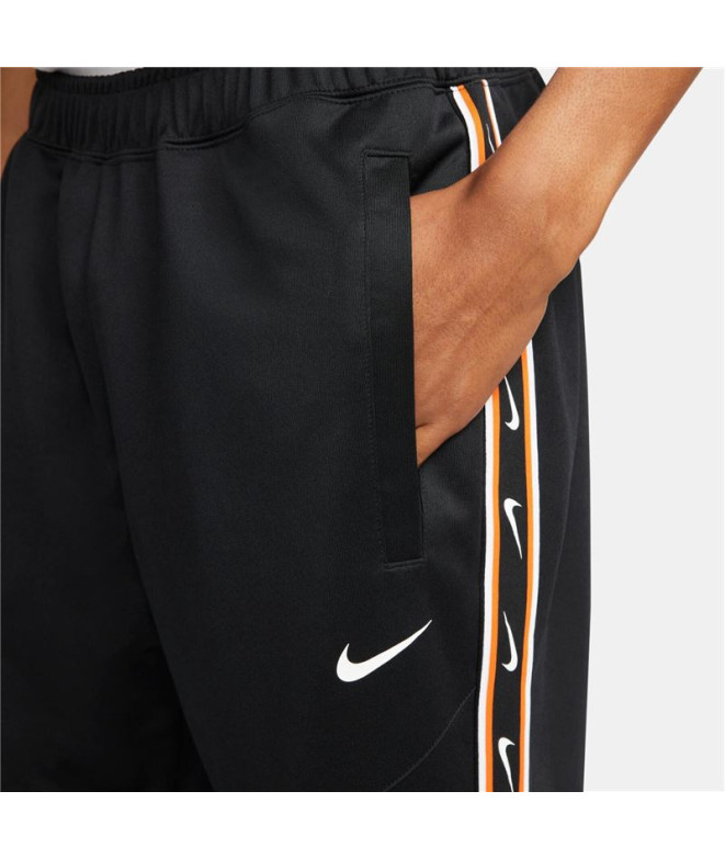 Pantalones largos negros Nike Sportswear Repeat...