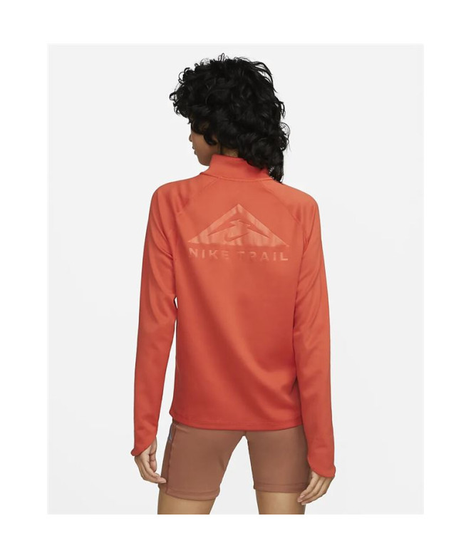 T-shirt trail Nike Élément Dri-FIT orange à...