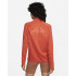 Camiseta Manga Larga naranja de trail Nike Dri-FIT Element Mujer