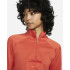 Camiseta Manga Larga naranja de trail Nike Dri-FIT Element Mujer