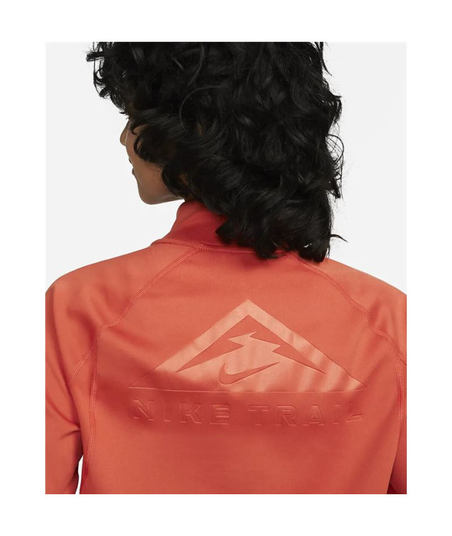 T-shirt trail Nike Élément Dri-FIT orange à...