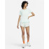 Pantalones verdes cortos de running Nike Dri-FIT Tempo Race Mujer