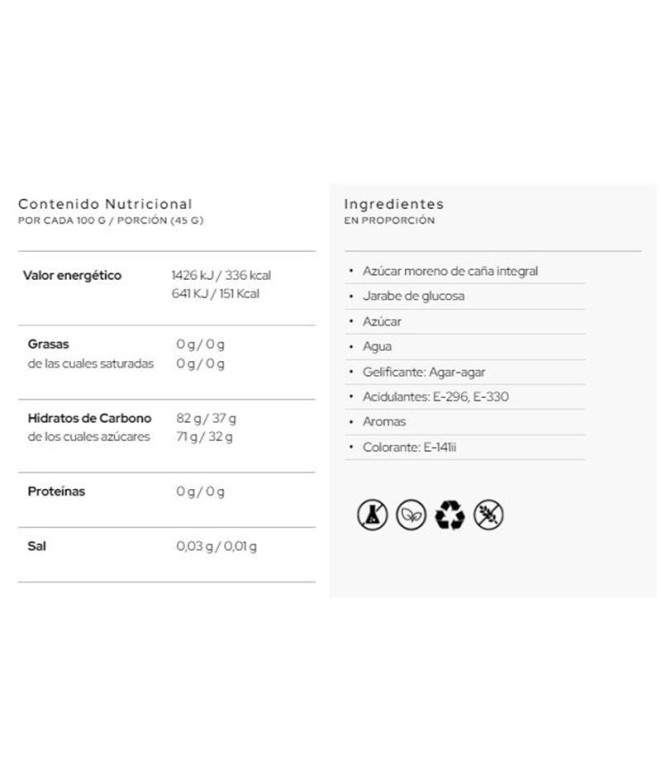 Gélatine Énergétique Santa Madre Orange Energy...
