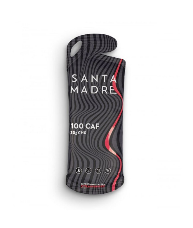 Gel Energético Santa Madre Fresa Con Cafeína