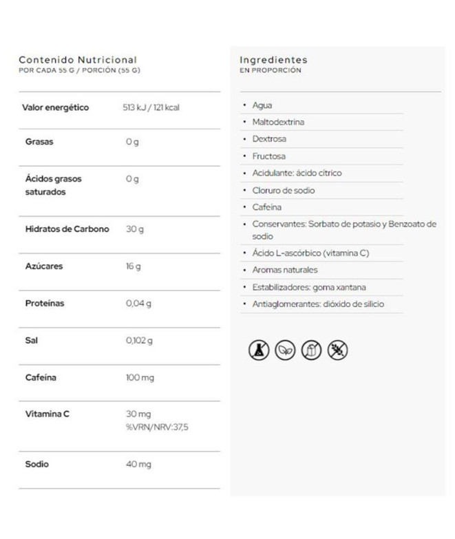 Gel Energético Santa Madre Morango Com Cafeína
