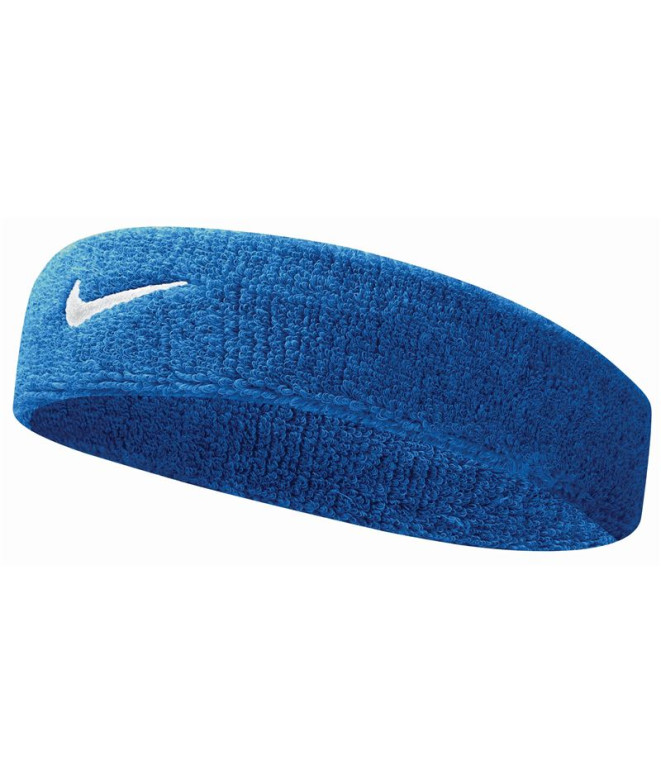 Cinta para la Cabeza de Fitness Nike Swoosh Azul