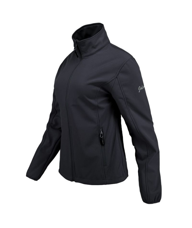 Chaqueta negra Joluvi Soft-Shell Mengali Mujer