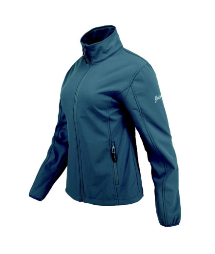 Veste Joluvi mengali bleu à carapace molle Femme