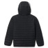 Casaco de montanha com capuz para rapariga Columbia Powder Lite Preto