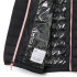 Casaco de montanha com capuz para rapariga Columbia Powder Lite Preto