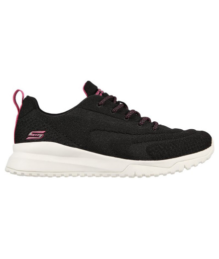 Sapatilhas Skechers Bobs Squad 3 - Whip-Splash Negras Mulher