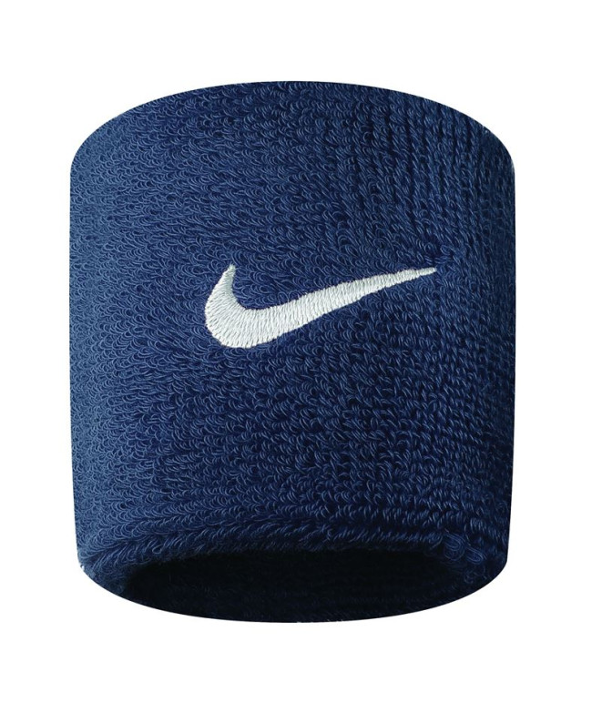 Muñequeras de fitness Nike Swoosh Azul Marino