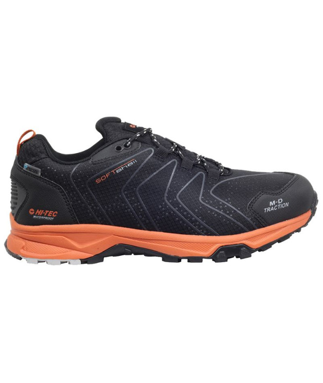 Sapatilhas de trail running pretos Hi-Tec Roncal Low Man