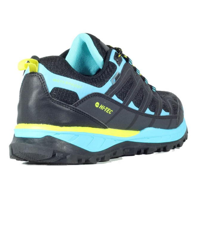 Chaussures bleues de montagne Hi-Tec Lander Low...