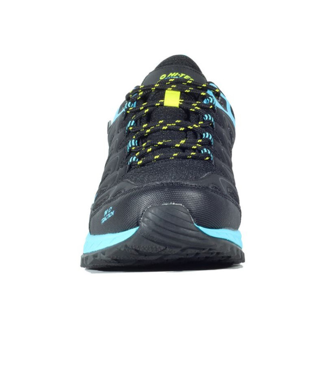 Chaussures bleues de montagne Hi-Tec Lander Low...